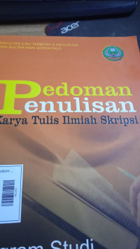Image of PEDOMAN PENULISAN karya Tulis Ilmiah Skripsi