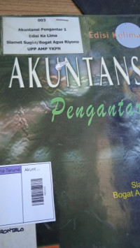 Image of AKUTANSI PENGANTAR 1