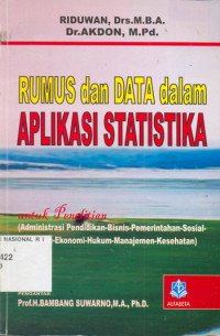 Image of Rumus dan Data Dalam Aplikasi Statistika